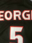 NBA 5 Edwards Georgia Maillot noir